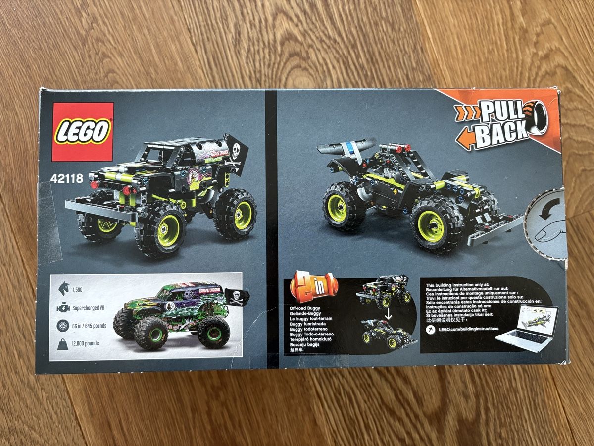 Lego Giocattoli: LEGO Technic Monster Jam Grave Digger 42118 – Usato da Horgen venduto da Rafnaf 1