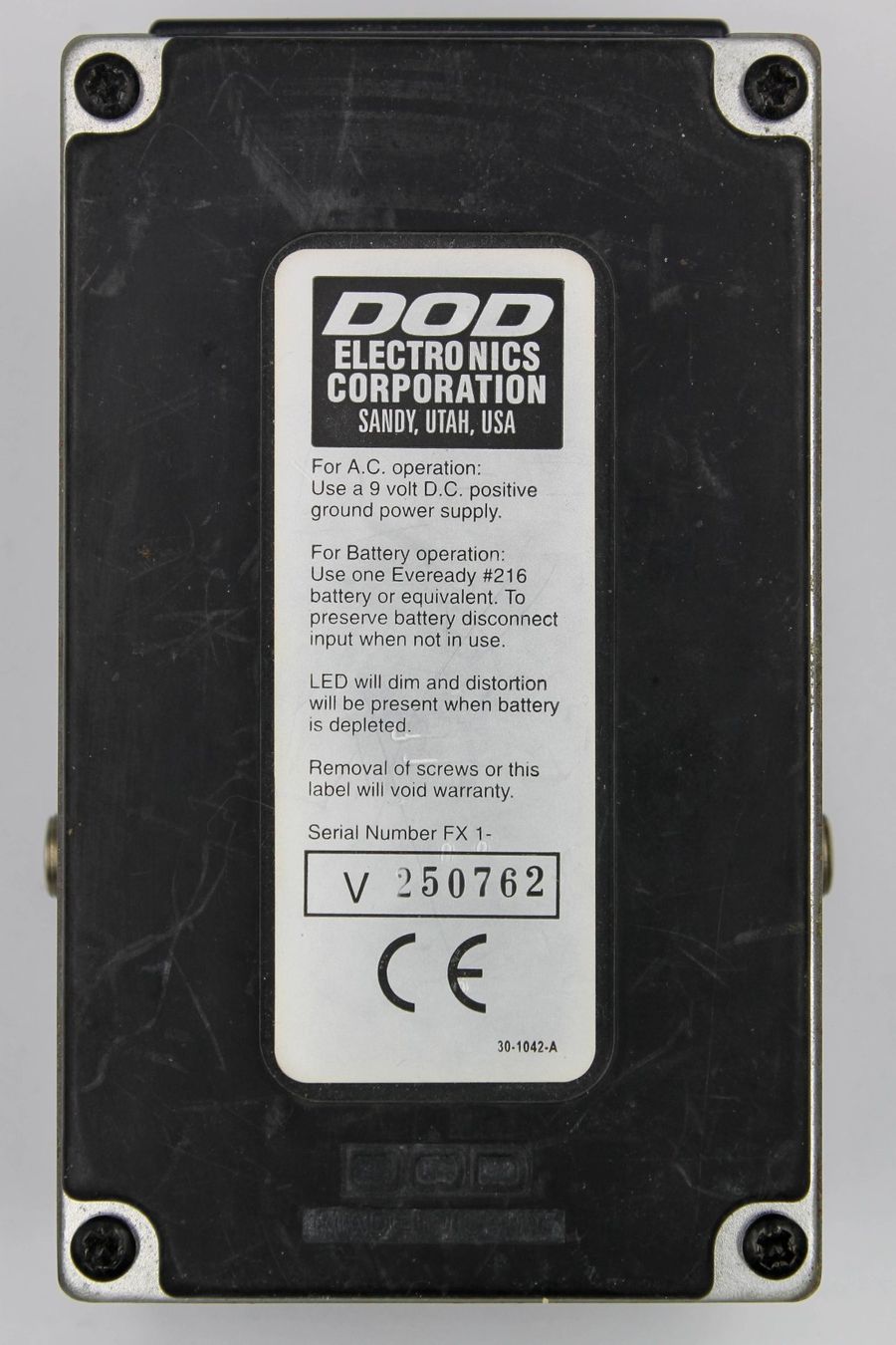 Instruments de musique: DOD Death Metal Distortion FX86B – D'occasion à Reinach BL par bk_brockireinach 5