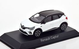 Renault Captur II seit 2020 weiss met. / schwarz    1:43