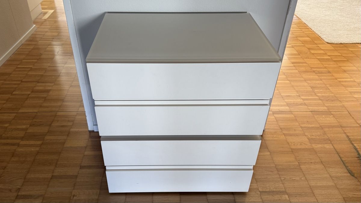 Pfister Nachttische: Nachtkommode weiss 2 Schubladen – Gebraucht aus Zürich von Markdesor 7