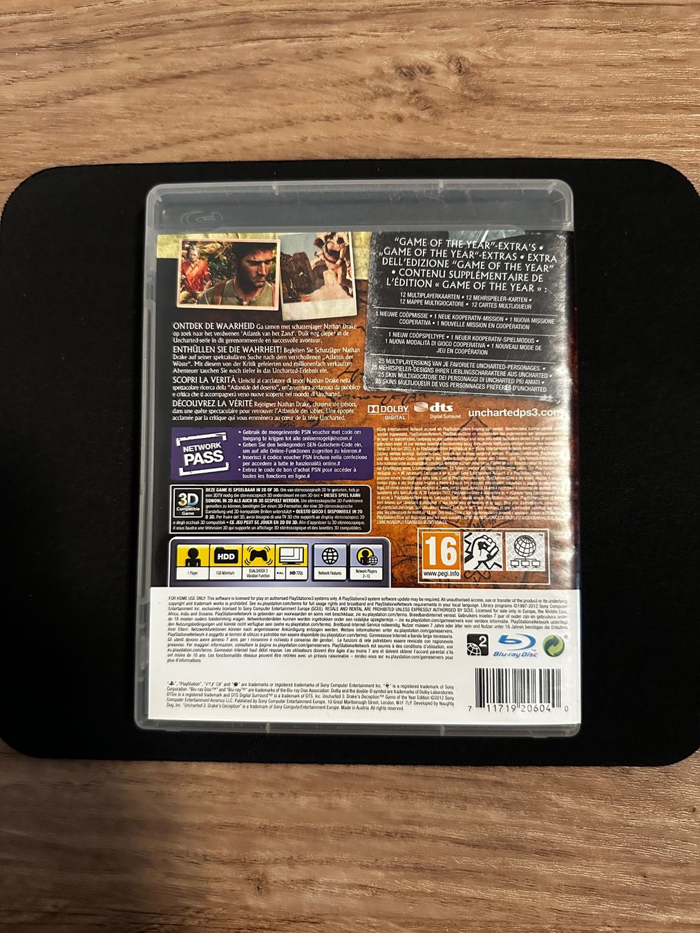 Giochi: Uncharted 3: Drake's Deception - PS3 Spiel komplett – Usato da Sulz AG venduto da DealWerk 1