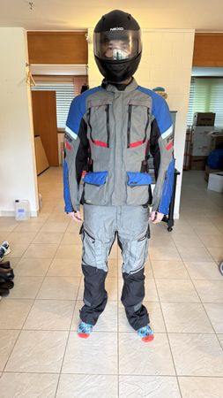 Wasserdichte Motorrad-Kleidung - nur 1x benutzt