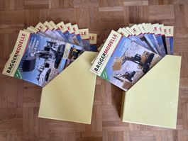 Fachzeitschrift BaggerModelle Sammlung in zwei Ordnern