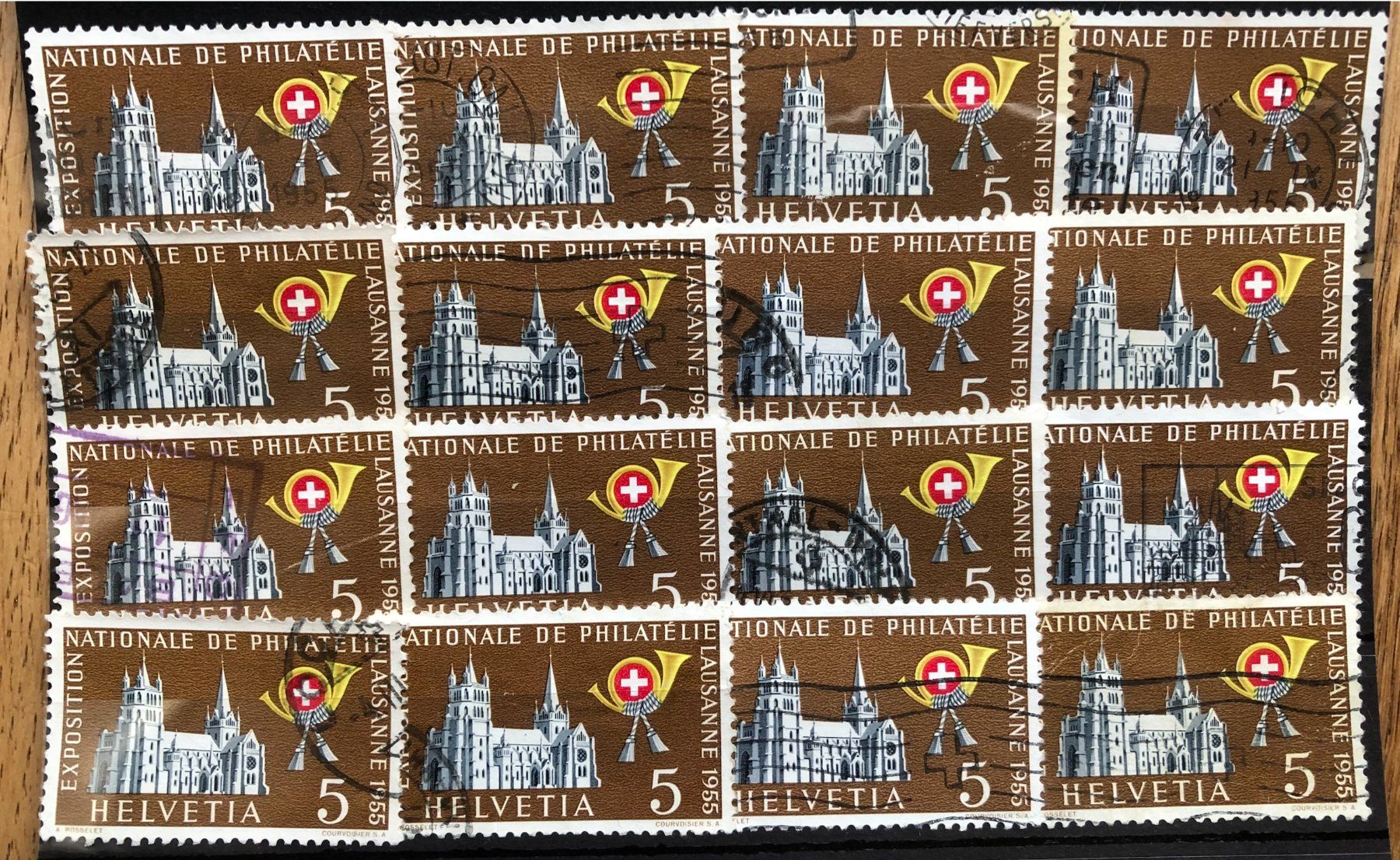 Tutti i francobolli: Nr.320 Steckkarte mit Stempel – Usato da Aarau venduto da Billa007
