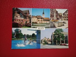 Bülach Zürich 1982 mehrbildrig Badi Dorfpartien