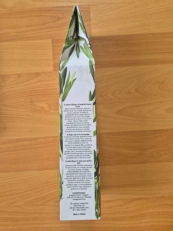 Doccia: 600g Aleppo Seife + Seifensäckchen – Nuovo e nell'imballaggio originale da Bern venduto da ley_qrn7 4