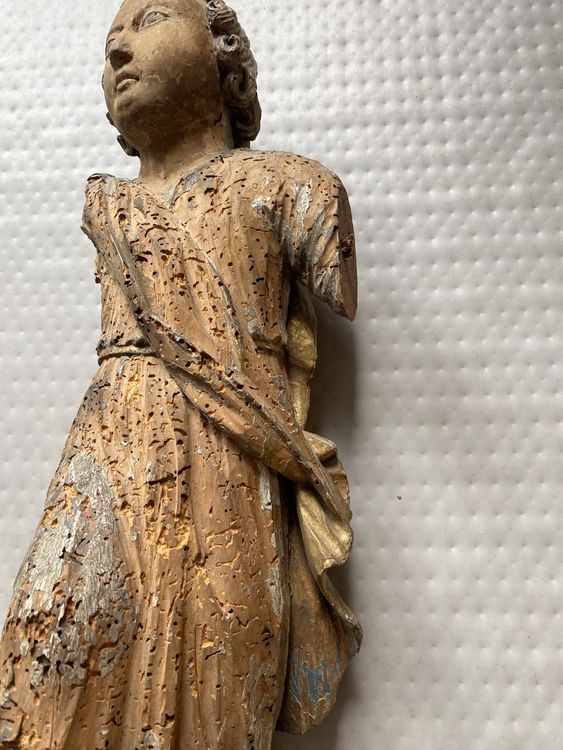 Sehr alte Holzfigur um 1700 Appenzell aus dem (blauen Haus) (Gebraucht ...
