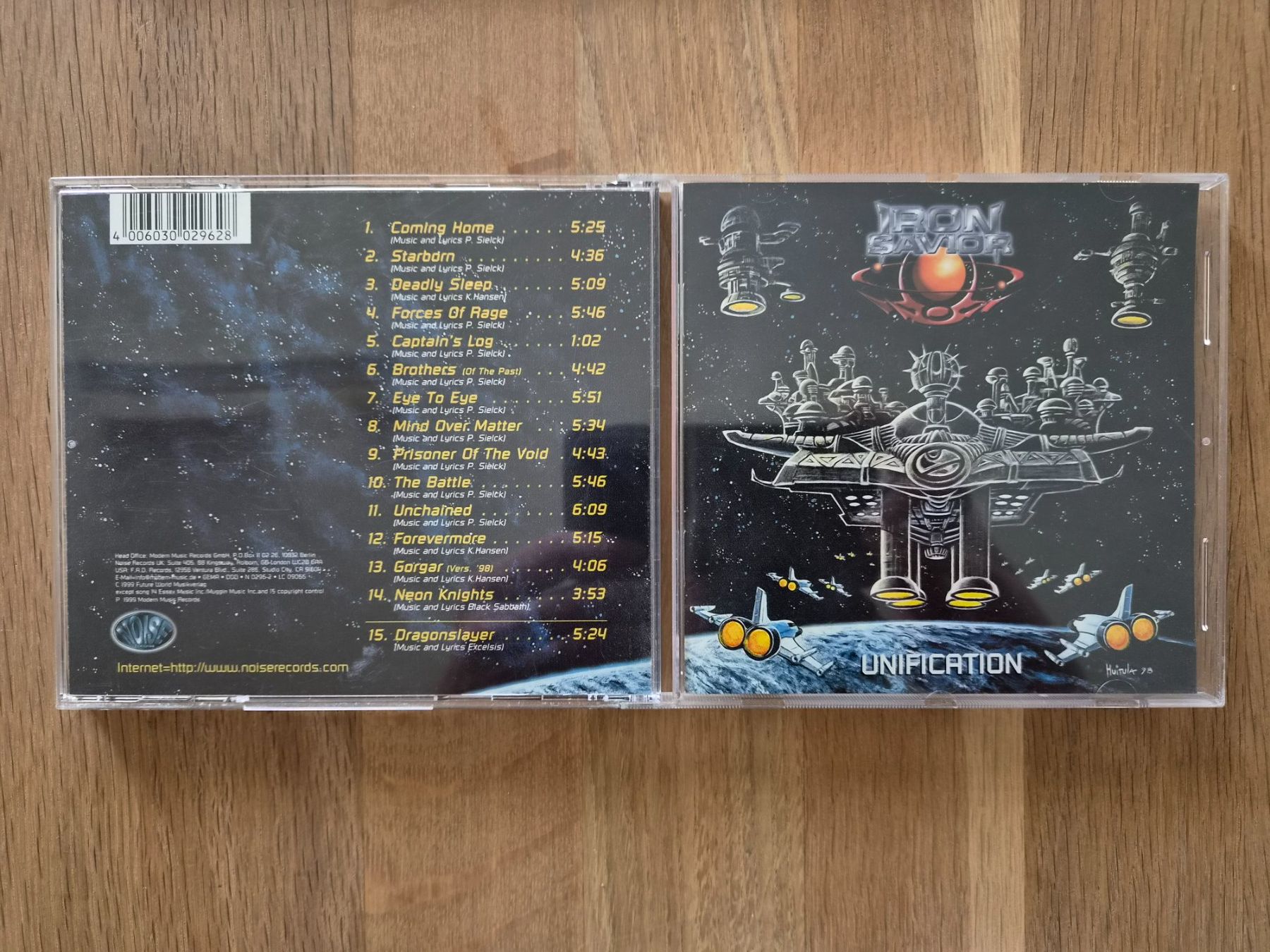 CD: CD Iron Savior (mit Kai Hansen) - Unification, 1999 – Usato da Nebikon venduto da Harley-Davidson01