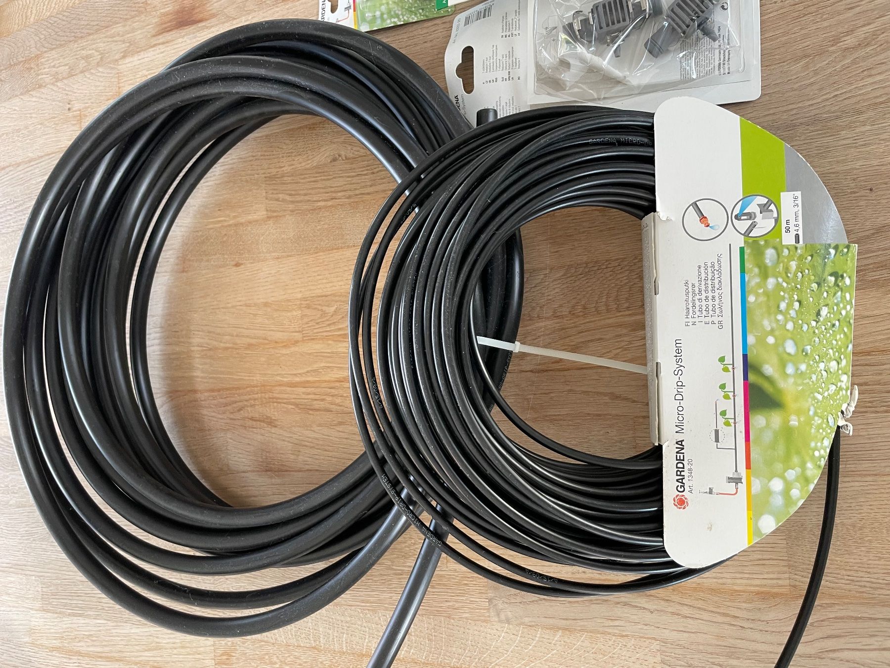 Tuyaux & tubes: Gardena Micro-Drip-System, Diverse Rest-Teile ungebraucht – Neuf (Voir description) à Teufenthal AG par Thierry555 1