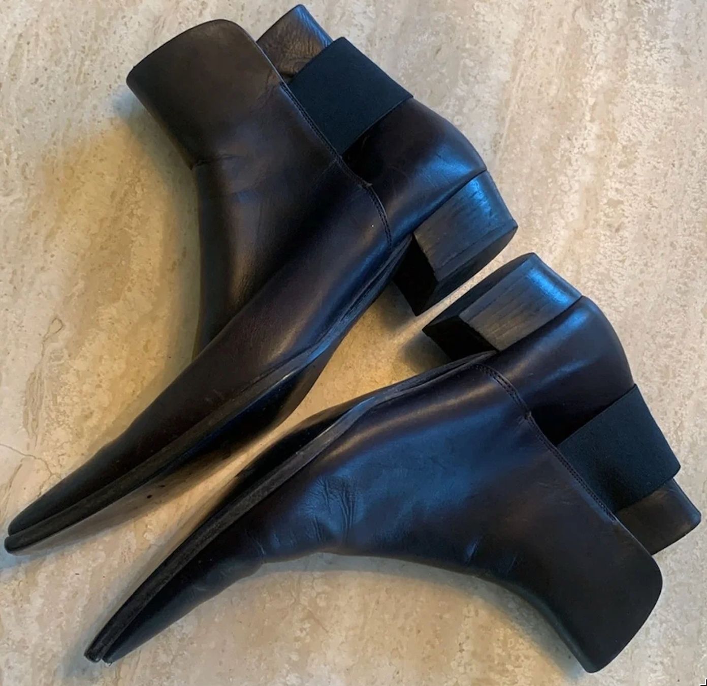 Jil Sander Scarpe da donna: JIL SANDER braune Lederstiefeletten 39,5 – Usato da Bern venduto da Rigoler 2