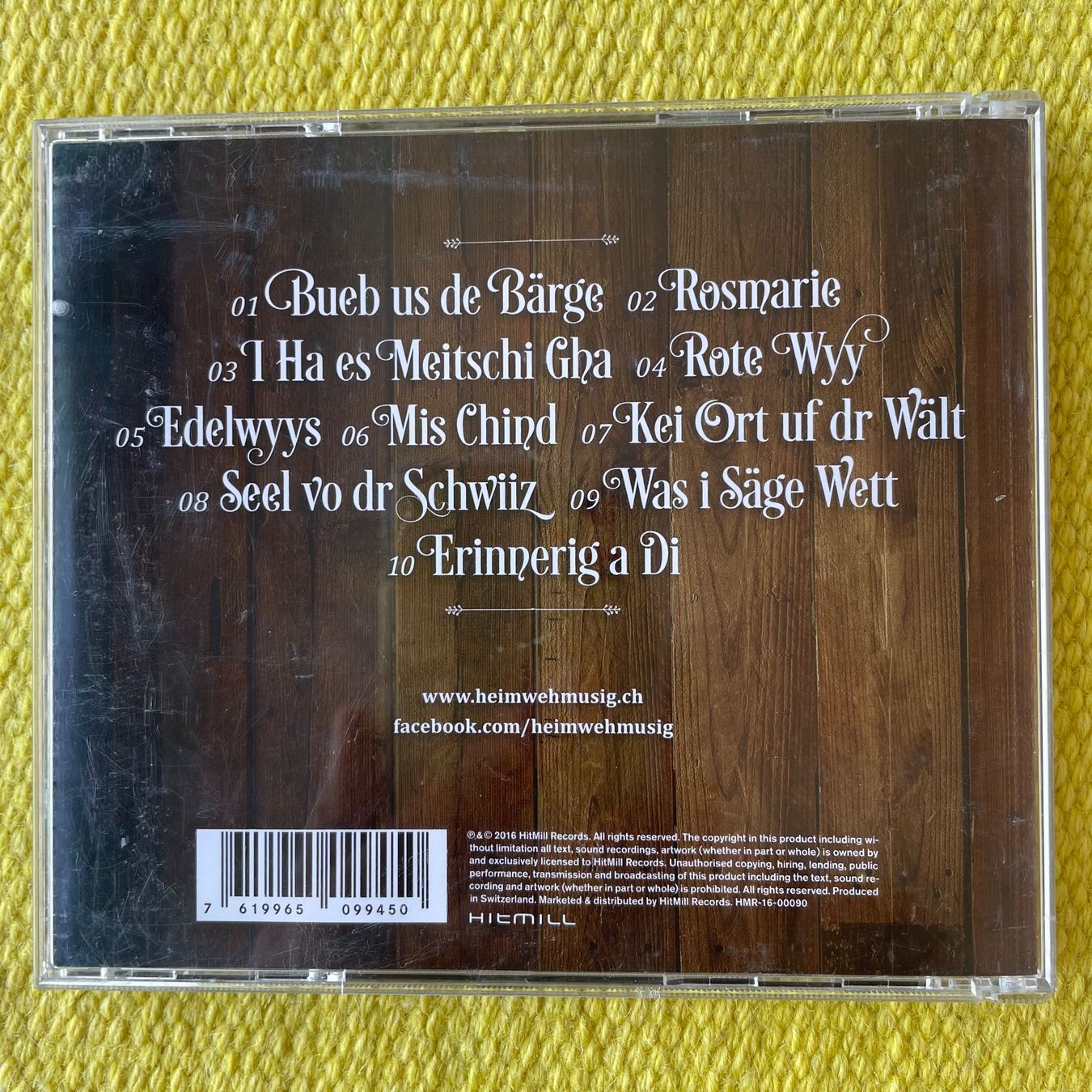 CDs: HEIMWEH-HEIMWEH – Gebraucht aus Rorschacherberg von CD-Roli 1