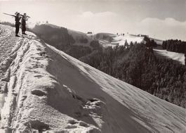 Skigebiet Mogelsberg, um 1944