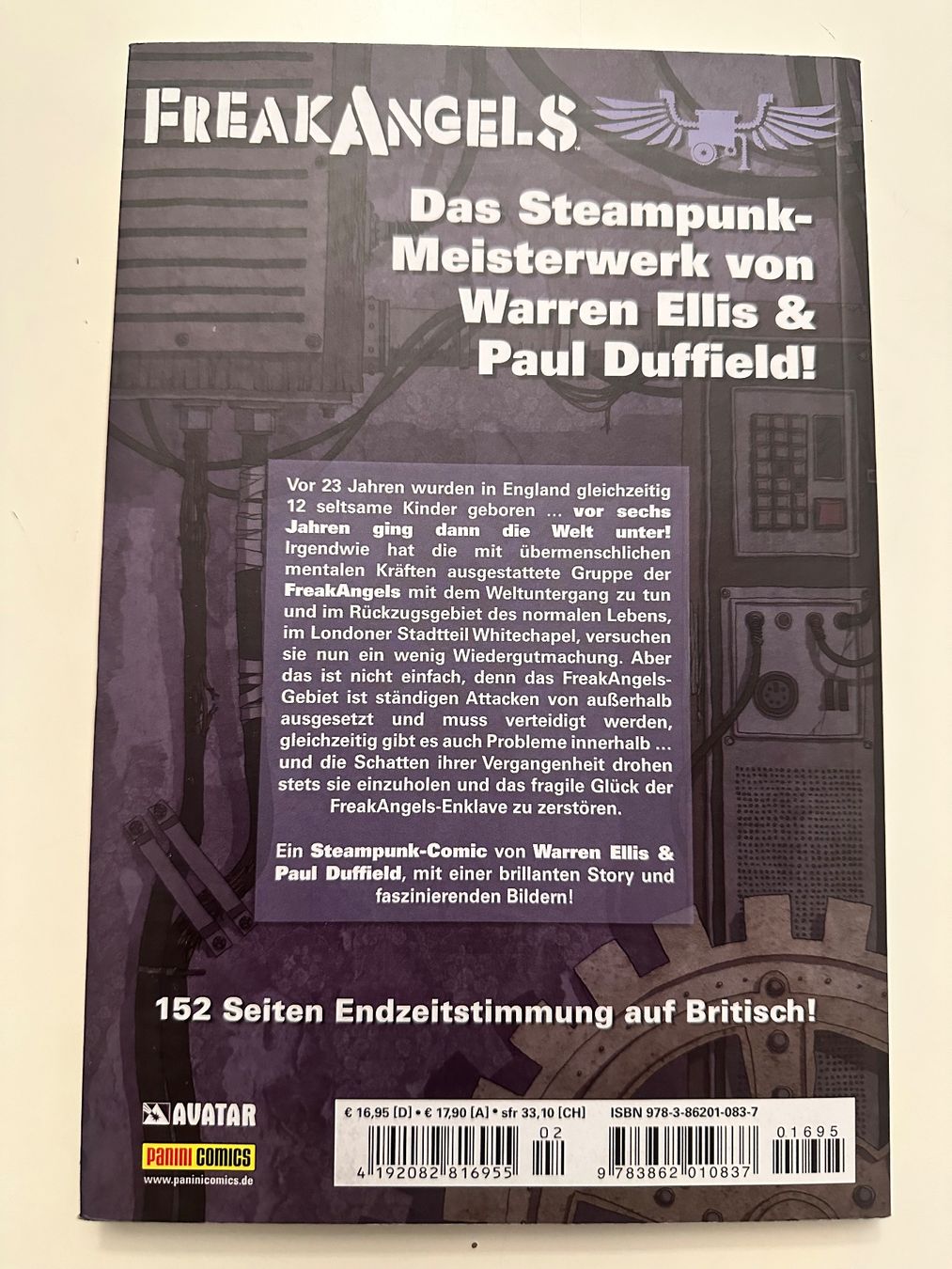 Fumetti: FREAKANGELS 2 - WARREN ELLIS - PAUL DUFFIELD - PANINI COMICS – Nuovo (secondo la descrizione) da Münsingen venduto da Ganjam 2