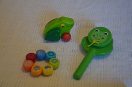 HOLZ SPIEL - 3 STUCK - BABY BOIS JEUX