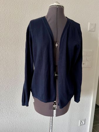 💙 Cecil Strickjacke dunkelblau Gr. L elegant