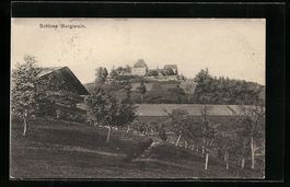 Burgistein, Blick auf Schloss Burgistein