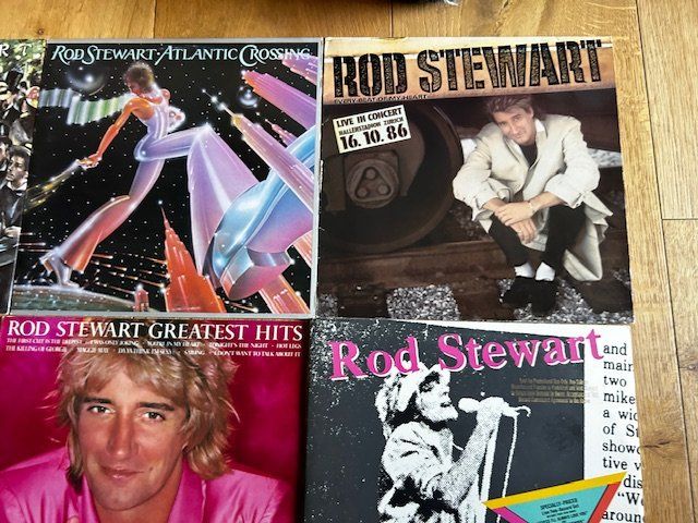 Dischi in vinile: LP Sammlung 8 Alben Rod Stewart, top – Usato da Steinach venduto da Jaguare1961 2