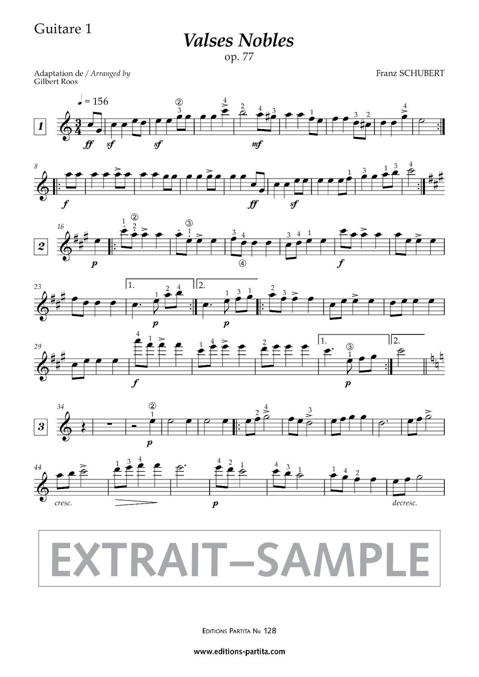 Libri: F. SCHUBERT – Valses nobles – Nuovo e nell'imballaggio originale da St-Blaise venduto da partita-ch 5