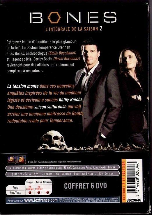 Alle DVDs: Bones - Season 2 – Neu (gemäss Beschreibung) aus Riehen von M.S.DVD 3