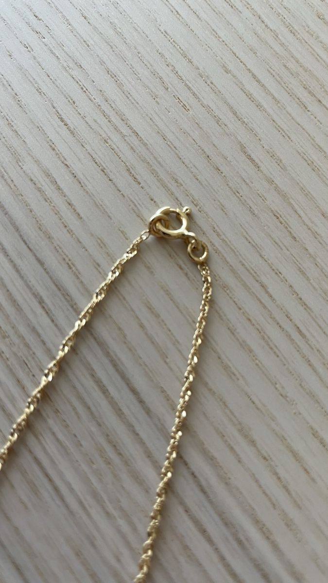 Ketten: Chaîne en or 9ct maille Singapour 49cm – Neu (gemäss Beschreibung) aus Satigny von Pauline_1987 2
