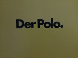 VW Polo Verkaufsprospekt 24 Seiten August 1981