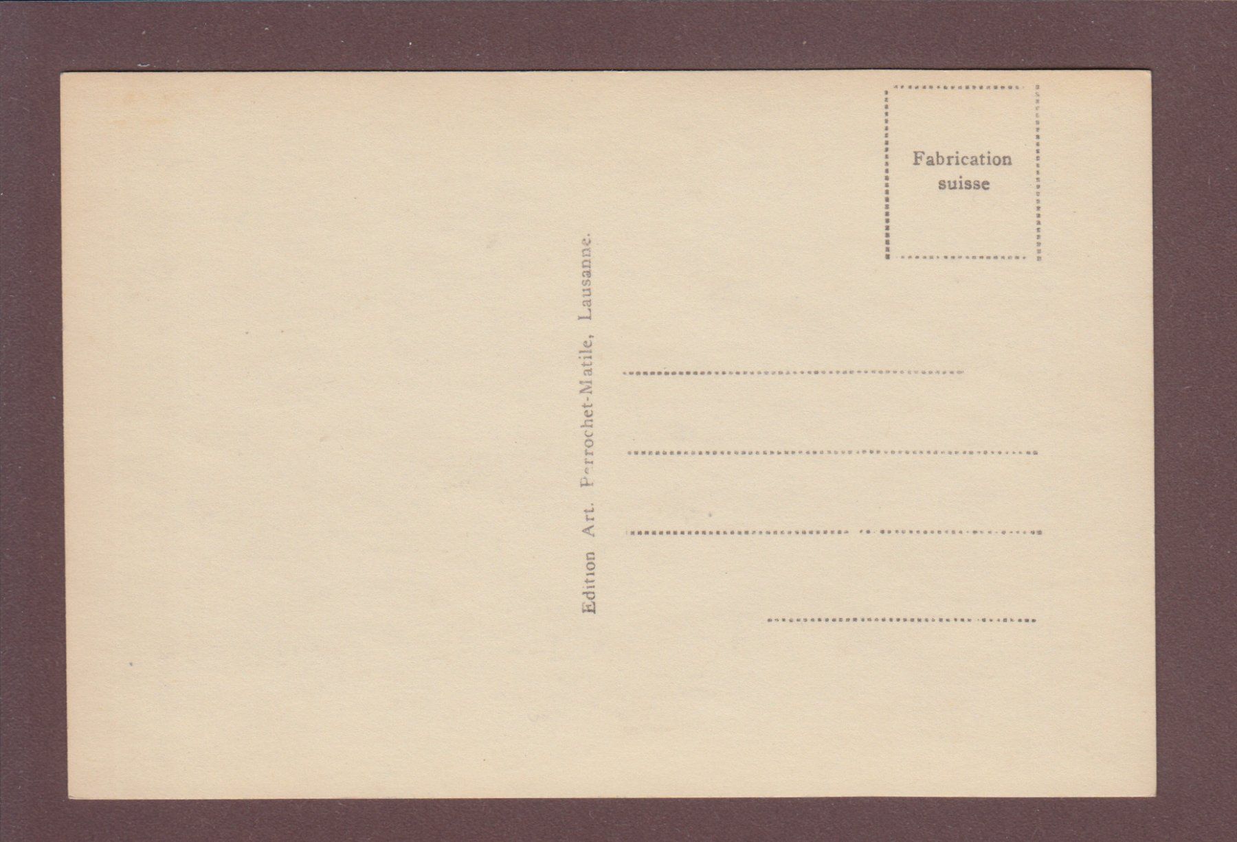 Cartoline postali: GLION - Le Temple – Usato da Pully venduto da nicecards 1