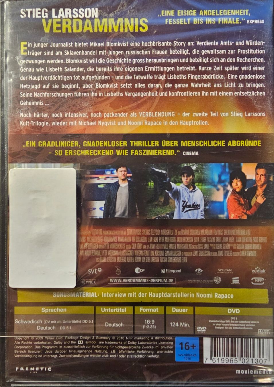 Alle DVDs: Verdammnis – Neu und originalverpackt aus Wahlen b. Laufen von Cg10 1