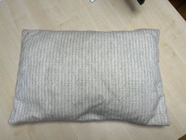Kissen hellbeige, neuwertig