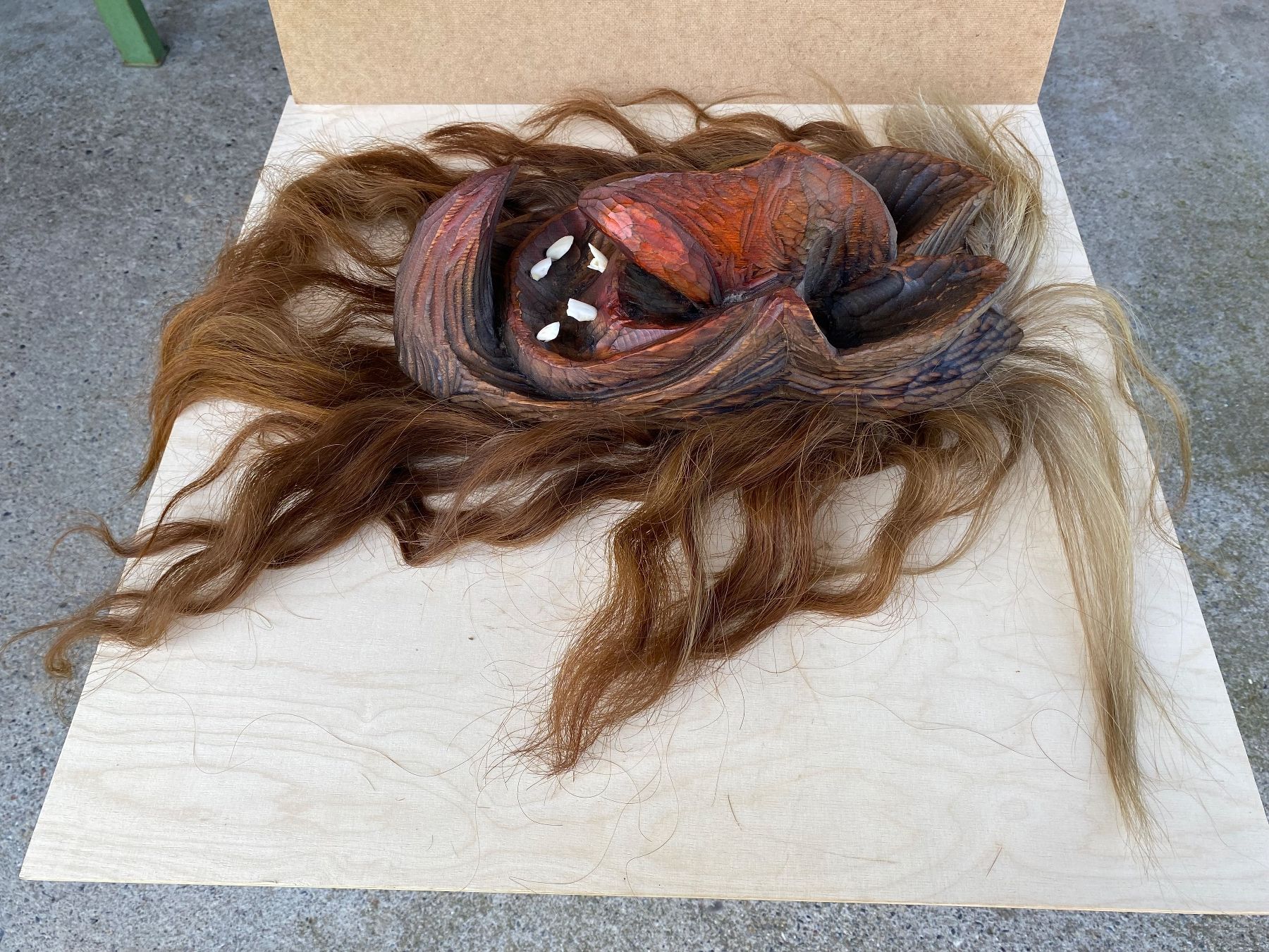 Altro in Antiquarato & Arte: schöne alte Walliser Holzmaske – Usato da Feldbach venduto da Fea1 4
