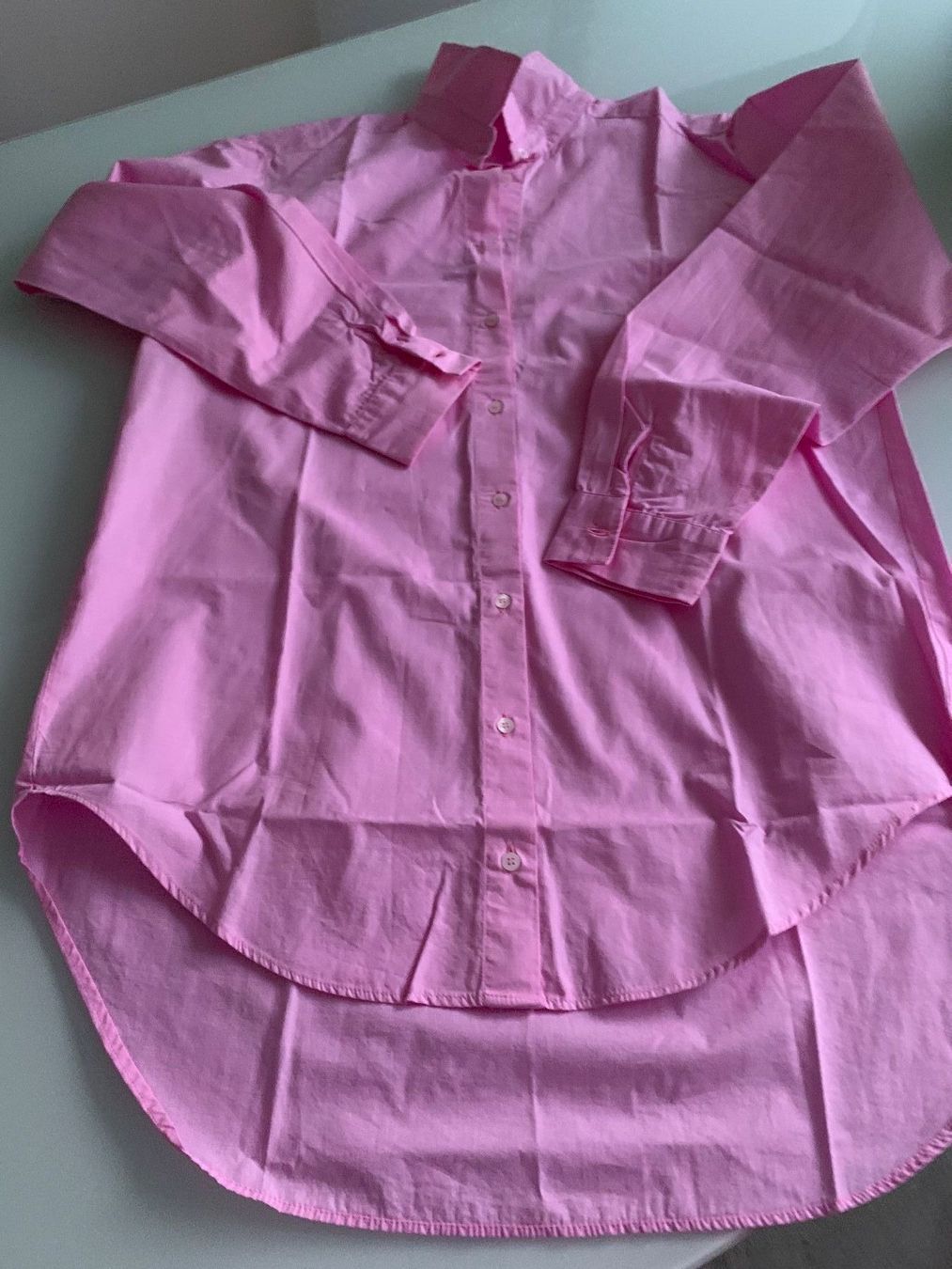 Camicette: Hemdbluse aus Baumwolle ROSA – Nuovo (secondo la descrizione) da Adliswil venduto da Jessik0 3