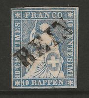 Strubel Nr. 23 mit Stabstempel von REIN  (AG)