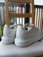Alexander McQueen White Oversized Sneakers - Size 38.5 👟 