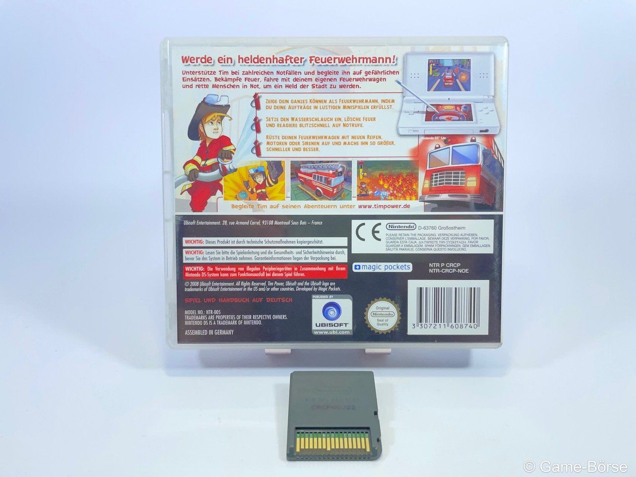 Nintendo Spiele: DS Tim Power Kampf den Flammen – Gebraucht aus Stettfurt von GameBoerse 1