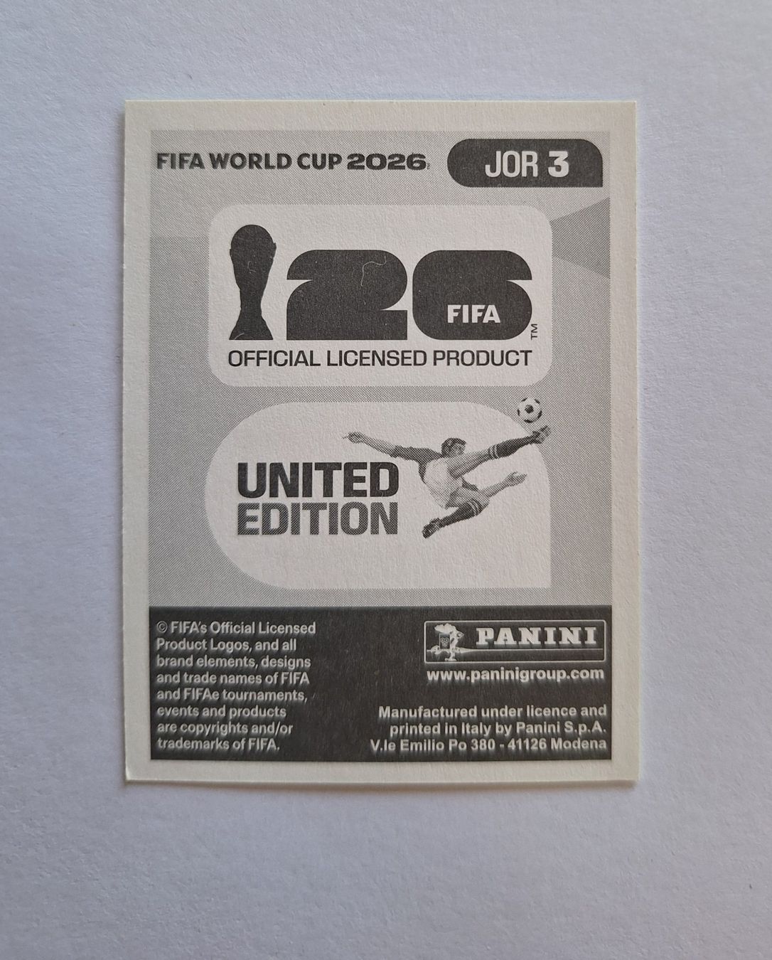 Panini Carte collezionabili: Panini Ihsan Haddad JOR 3 – Nuovo (secondo la descrizione) da Romanens venduto da Crocette 1