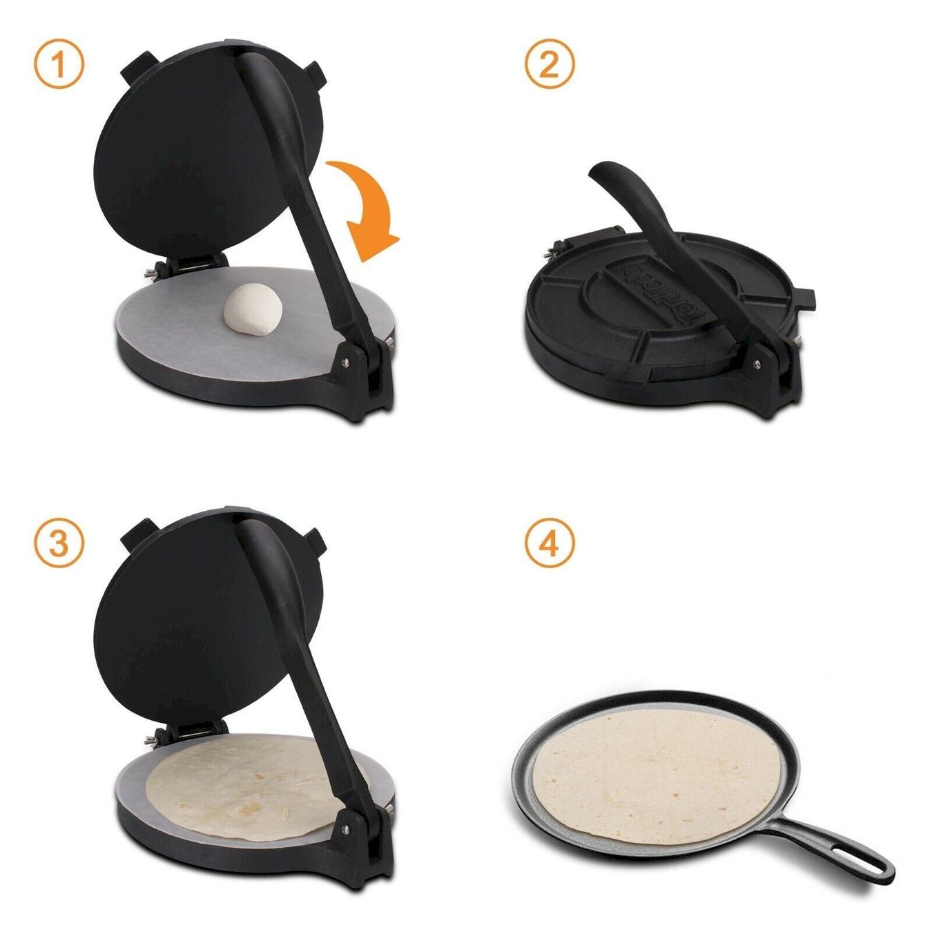 Elettrodomestici da cucina: Tortillada Tortillapresse 20cm – Nuovo e nell'imballaggio originale da Bottighofen venduto da zaap 5