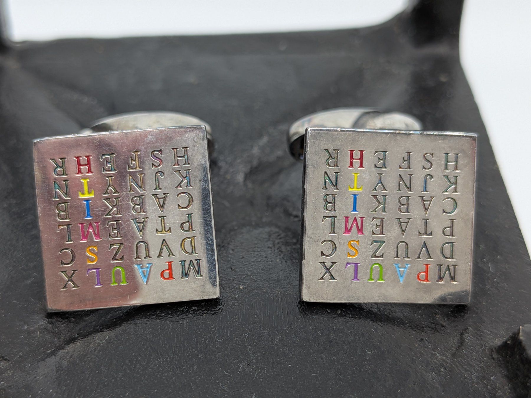 Manschettenknöpfe: Paul Smith Manschettenknöpfe Silber 925 – Gebraucht aus Emmen von magelan