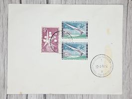 CL14 Enveloppe + Timbre Belgique 1958