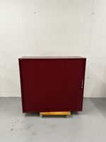 Rollschrank Metall rot