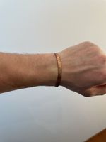 Kupfer Armreif, handgefertigt, flexibel - Schmuck