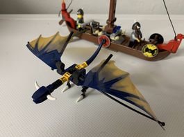 LEGO SET VIKINGS 7016 Viking Boat against the Wyvern Dragon