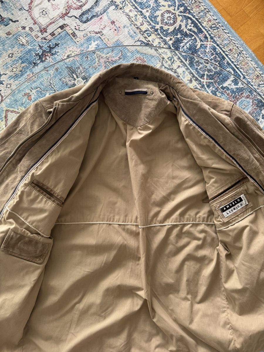 Jacken: Beige wildlederjacke – Gebraucht aus Bottighofen von mlj_5dlb 2