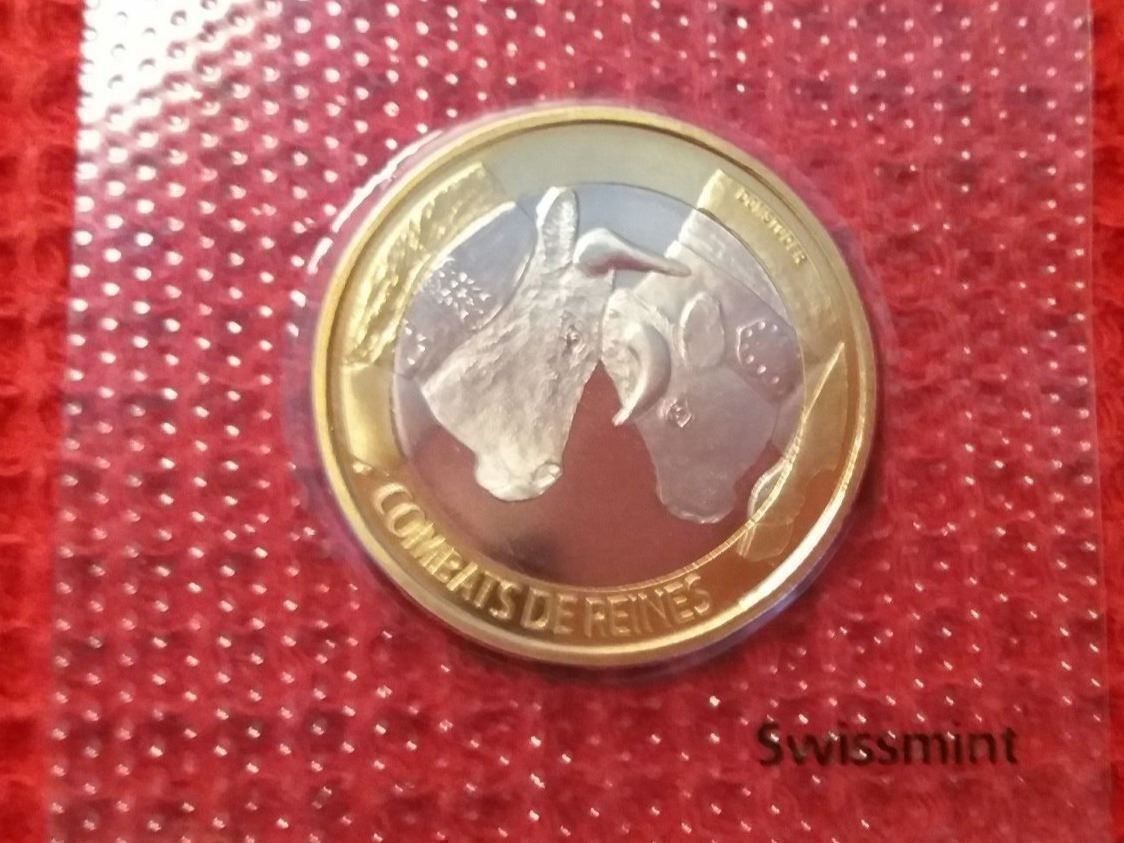 Tutti le monete: Combats de Reines 2012 / Ringkuhkämpfe – Nuovo e nell'imballaggio originale da Laufen venduto da Sunjupite7 3