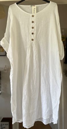 ROBE EN LIN!! M SOLDES DE FIN DE SAISON