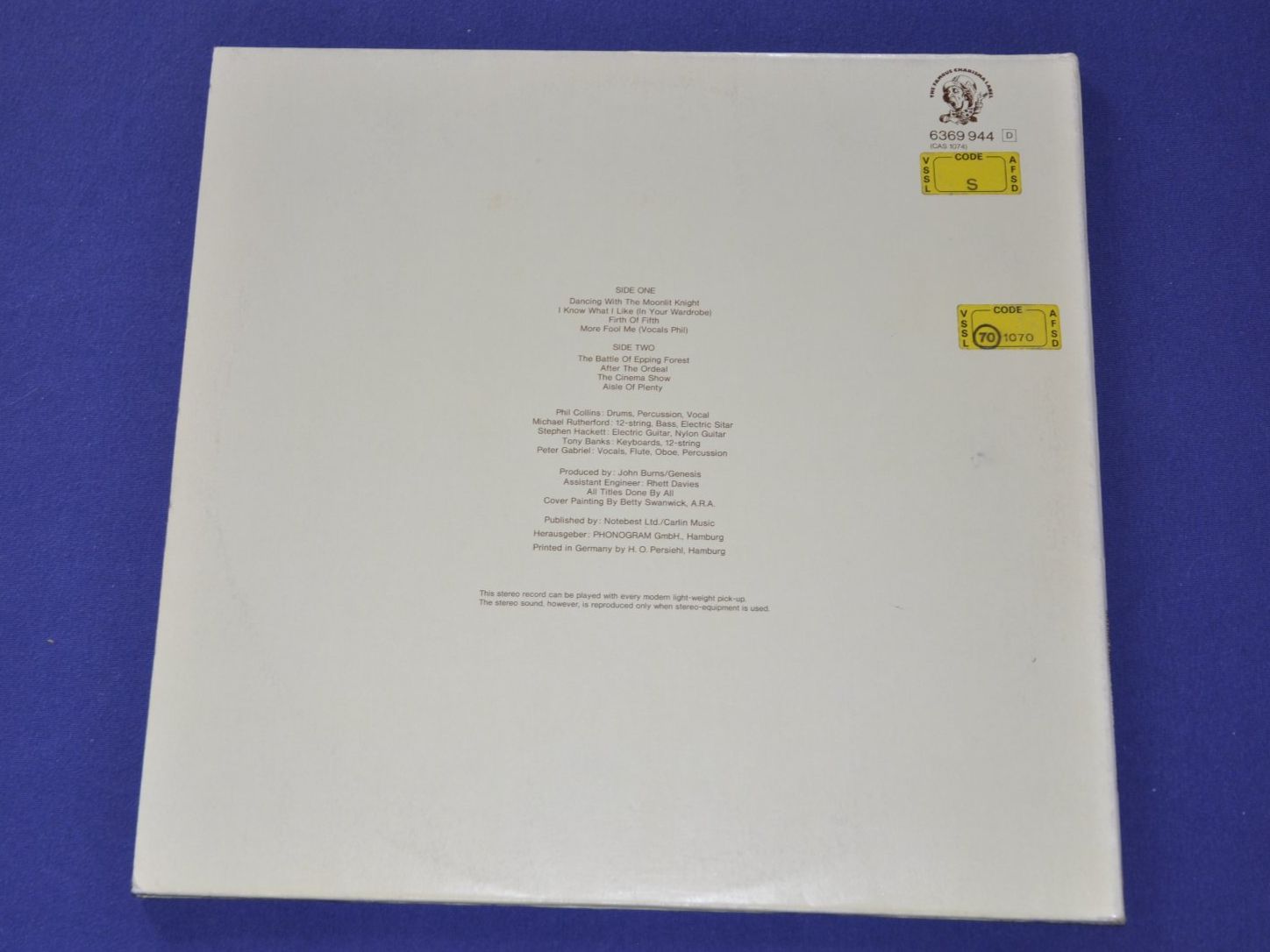 Schallplatten: LP Genesis - Selling England By The Pound – Gebraucht aus Boll von Theodora15 2