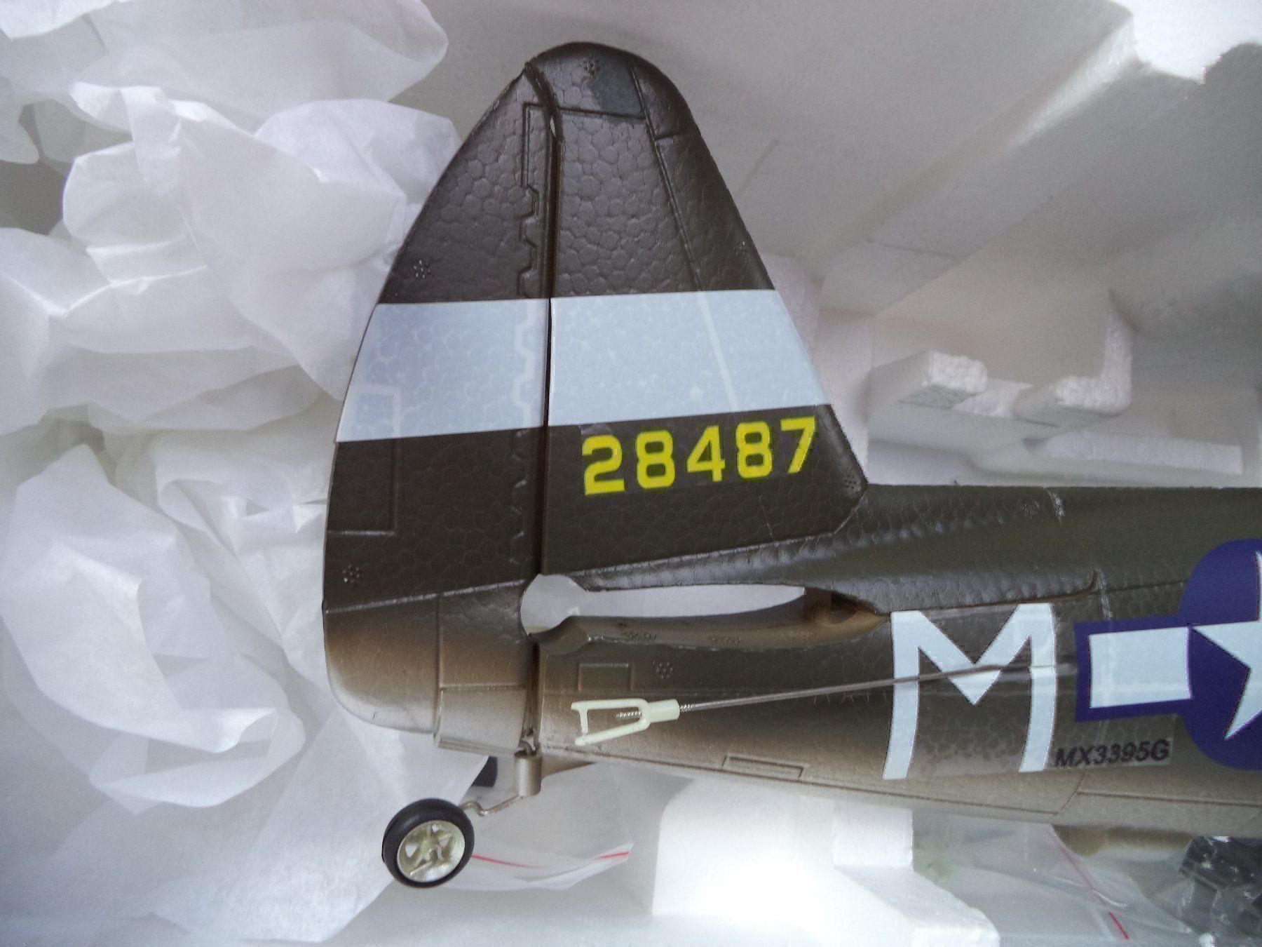 Modellismo RC: FMS PNP P-47 FIGHTER – Nuovo e nell'imballaggio originale da Rieden AG venduto da Wirth03 2