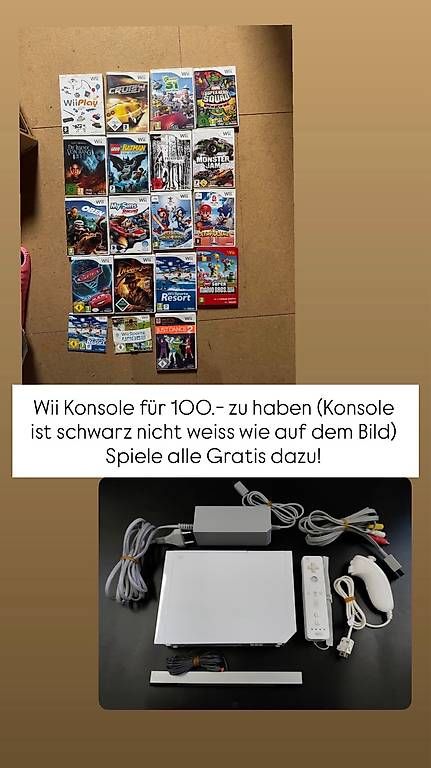 Consoles: Wii Konsole – D'occasion à Dietikon par san_z2p2