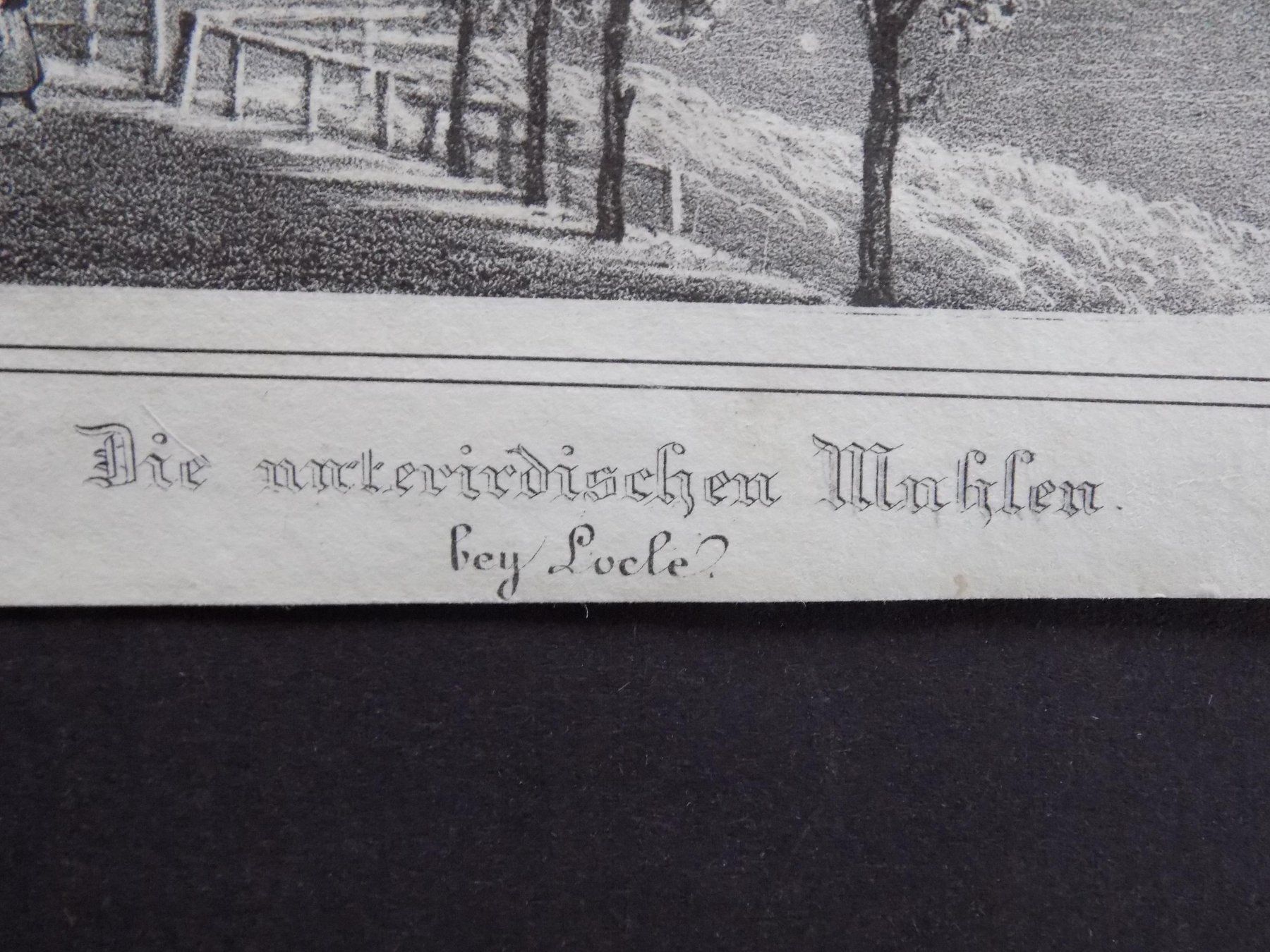 Stiche: Le Locle unterirdische Mühlen – Gebraucht aus Risch von Rischli15 3