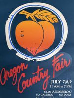 Affiche originale Oregon Country Fair 1989 