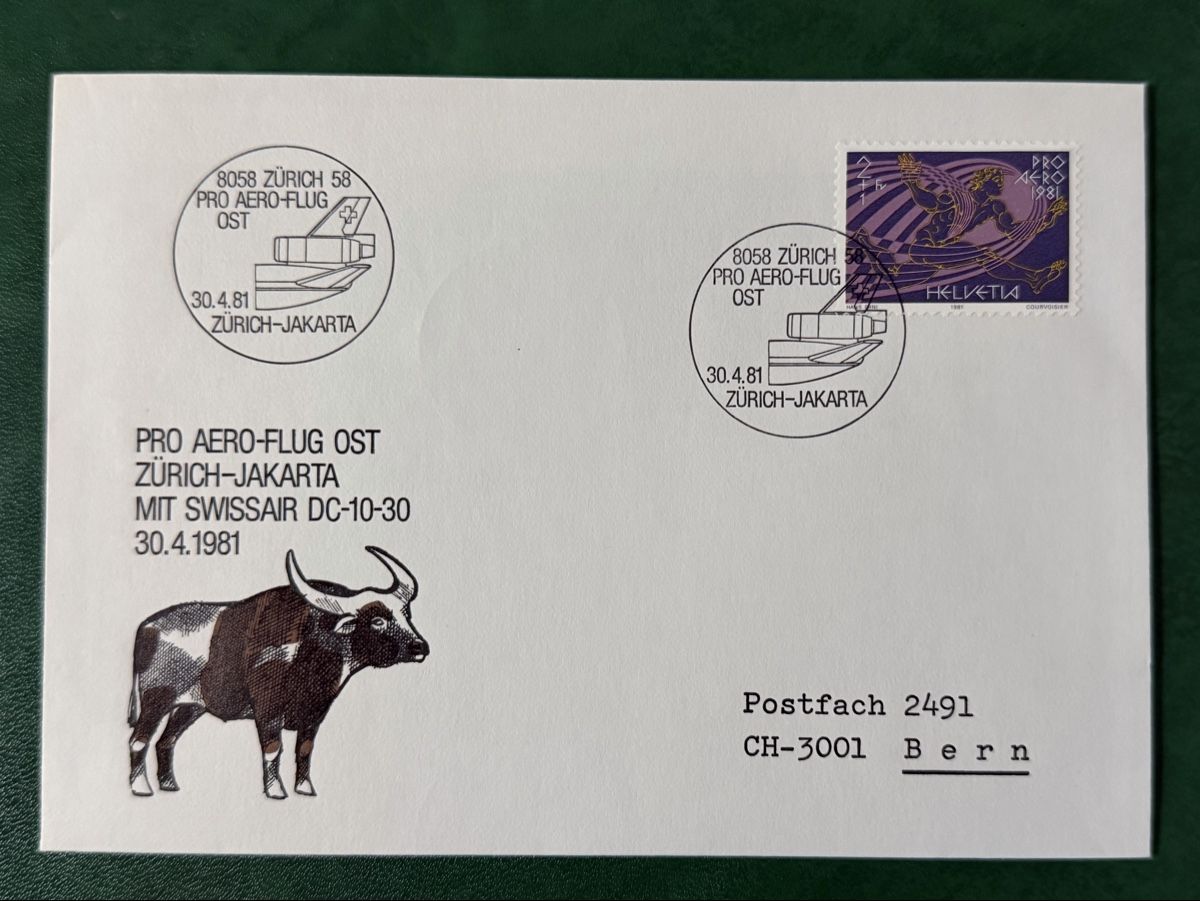 Tutti i francobolli: 4 FDC thème aviation – Usato da Petit-Lancy venduto da Solcarm 2