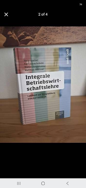 Libri: Buch Integrale Betriebswirtschaftslehre – Nuovo e nell'imballaggio originale da Luzern venduto da car_f2cq